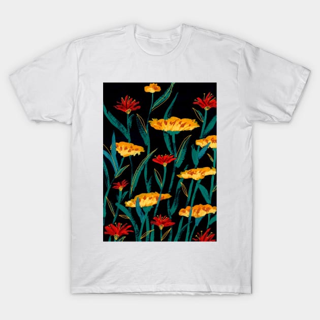 Flowers T-Shirt by juliealex